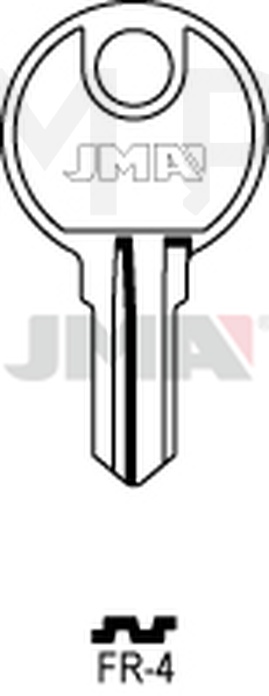 JMA FR-4 Cilindričan ključ (Silca FRT7 / Errebi FRT2)