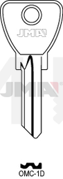 JMA OMC-1D Cilindričan ključ (Silca OC238 / Errebi O5D)