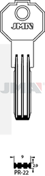 JMA PR-22 Specijalan ključ (Silca PF20 / Errebi P15)