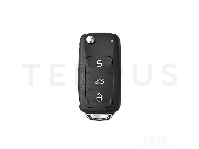 EL VW 34 - VW Caddy, Sharan, Transporter, daljinac 3 tastera, aftermarket, MQB48 433 MHz 21084