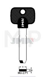 JMA MU-2.P1 Specijalan ključ (Silca MTK3P / Errebi ML3P176)