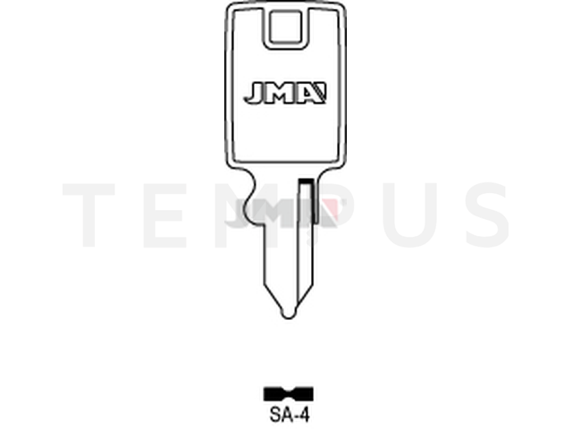 SA-4 Cilindričan ključ (Silca SA4 / Errebi SAM5) 13659