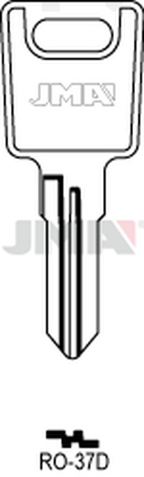 JMA RO-37D Cilindričan ključ (Silca RO68R / Errebi R32R)