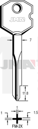 JMA FM-2X Krstasti ključ (Silca XF2 / Errebi FMX70)