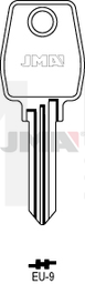 JMA EU-9 Cilindričan ključ (Silca EU12 / Errebi EL13)