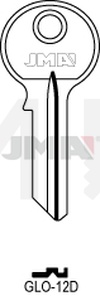 JMA GLO-12D Cilindričan ključ (Silca GL4R / Errebi GO4)