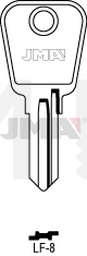 JMA LF-8 Cilindričan ključ (Silca LF22 / Errebi LF23)