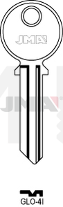 JMA GLO-4I Cilindričan ključ (Silca GL9R / Errebi GO10R)