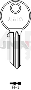 JMA FF-3 Cilindričan ključ (Silca FF15 / Errebi FF12)
