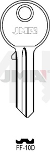 JMA FF-10D Cilindričan ključ (Silca FF8 / Errebi FF5D)