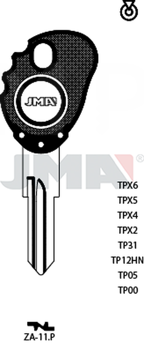 JMA TP00ZA-11.P (Silca ZD24RT0 / Errebi T00ZA19RP)