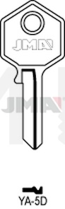 JMA YA-5D Cilindričan ključ (Silca YA14R / Errebi YI4RD)