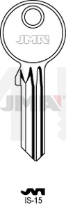 JMA IS-15 Cilindričan ključ (Silca IE27R / Errebi I17R)
