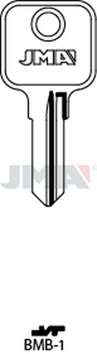 JMA BMB-1 Cilindričan ključ (Silca BMB3 / Errebi BMG1R)