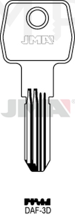 JMA DAF-3D Specijalan ključ (Silca DF4R / Errebi DF3)