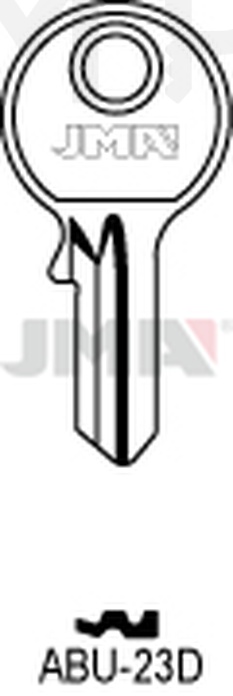 JMA ABU-23D Cilindričan ključ (Silca AB50  / Errebi AU59 )