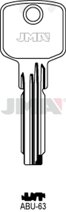 JMA ABU-63 Specijalan ključ (Silca AB77 / Errebi AU84)