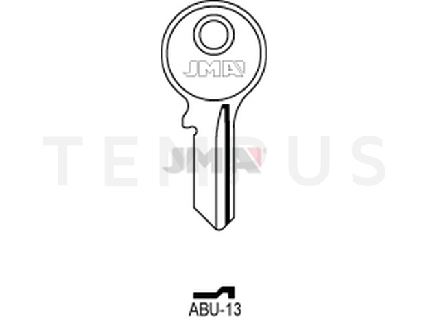 ABU-13 Cilindričan ključ (Silca AB12  / Errebi AU12 )