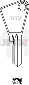 JMA VA-32D Cilindričan ključ (Silca VAC4 / Errebi VC4D)