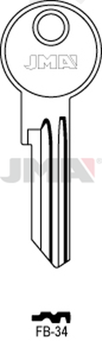 JMA FB-34 Cilindričan ključ (Errebi F34RL)