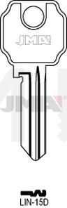 JMA LIN-15D Cilindričan ključ (Silca LC11 / Errebi LI8)
