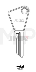 JMA VA-38 Cilindričan ključ (Silca VAC53/ Errebi VC73)