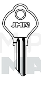 JMA YA-8D Cilindričan ključ (Silca YA17 / Errebi YG2)
