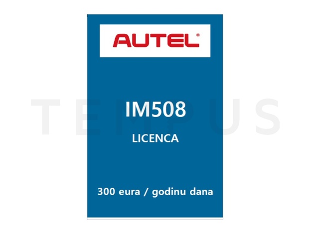 Autel IM508 licenca