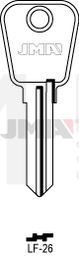 JMA LF-26 Cilindričan ključ (Silca LF56 / Errebi LF33)