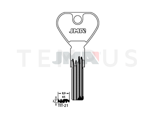TIT-21 Specijalan ključ (Errebi TT26) 14927