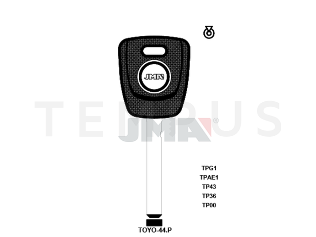 TP00TOYO-44.P (Silca TOY51TE / Errebi T00TY49P) 18374