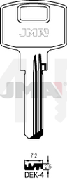 JMA DEK-4 Specijalan ključ (Silca DK1 / Errebi DKB11)