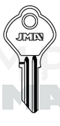 JMA YA-8D Cilindričan ključ (Silca YA17 / Errebi YG2)