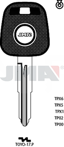JMA TP00TOYO-17.P (Silca TOY46RT0 / Errebi T00TY44RP)