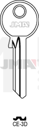 JMA CE-3D Cilindričan ključ (Silca CE6 / Errebi CE6PD)