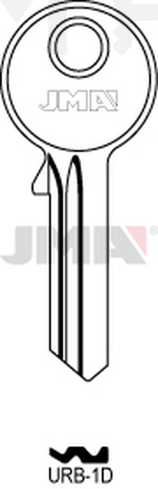 JMA URB-1D Cilindričan ključ (Errebi URB5D)