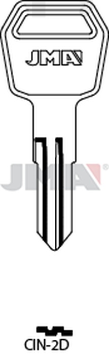 JMA CIN-2D Cilindričan ključ (Silca RC6R / Errebi CN11R)