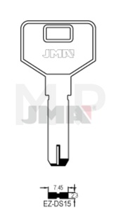 JMA EZ-DS15 Specijalan ključ (Silca EZ6X, EZ6 / Errebi ECU8)