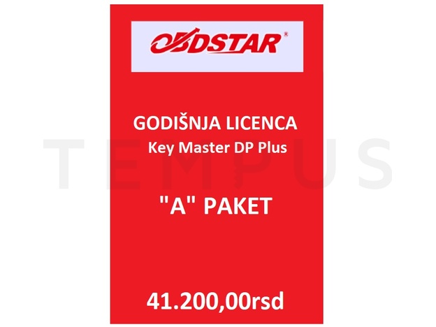OBDSTAR godišnja licenca za A paket 20670