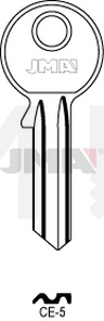 JMA CE-5 Cilindričan ključ (Silca CE2R / Errebi CE5S)