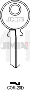 JMA COR-20D Cilindričan ključ