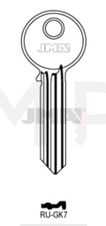 JMA RU-GK7 Cilindričan ključ (Silca RU29R / Errebi RU22R)