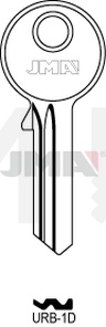 JMA URB-1D Cilindričan ključ (Errebi URB5D)
