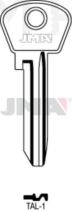 JMA TAL-1 Cilindričan ključ