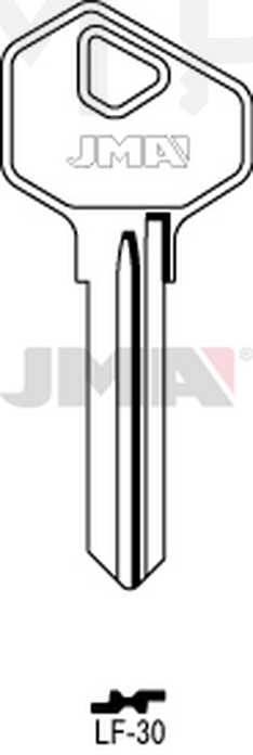 JMA LF-30 Cilindričan ključ (Silca LF39 / Errebi LF38)