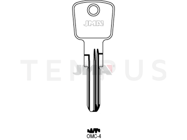 OMC-4 Specijalan ključ (Silca OC6 / Errebi O8) 13576