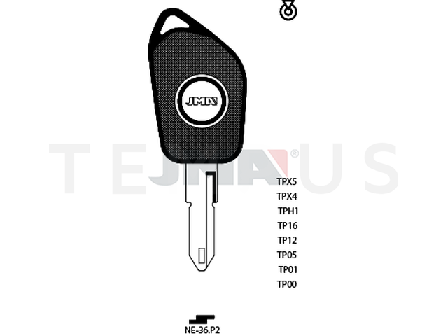 TP00NE-36.P2 (Silca NE72AT0 / Errebi T00NE72PA) 13900