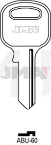 JMA ABU-60 Cilindričan ključ (Silca AB17 / Errebi AU11D)