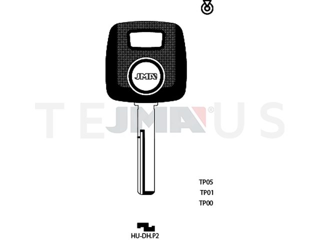 TP00HU-DH.P2 (Silca HU56RAT0 / Errebi T00HF49PA) 13862