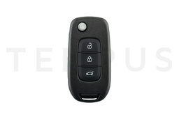 OSTALI EL RENAULT 31 - Renault Clio 5 skakavac 3 tastera, aftermarket, HITAG AES 4A NCF296xM 433 MHz